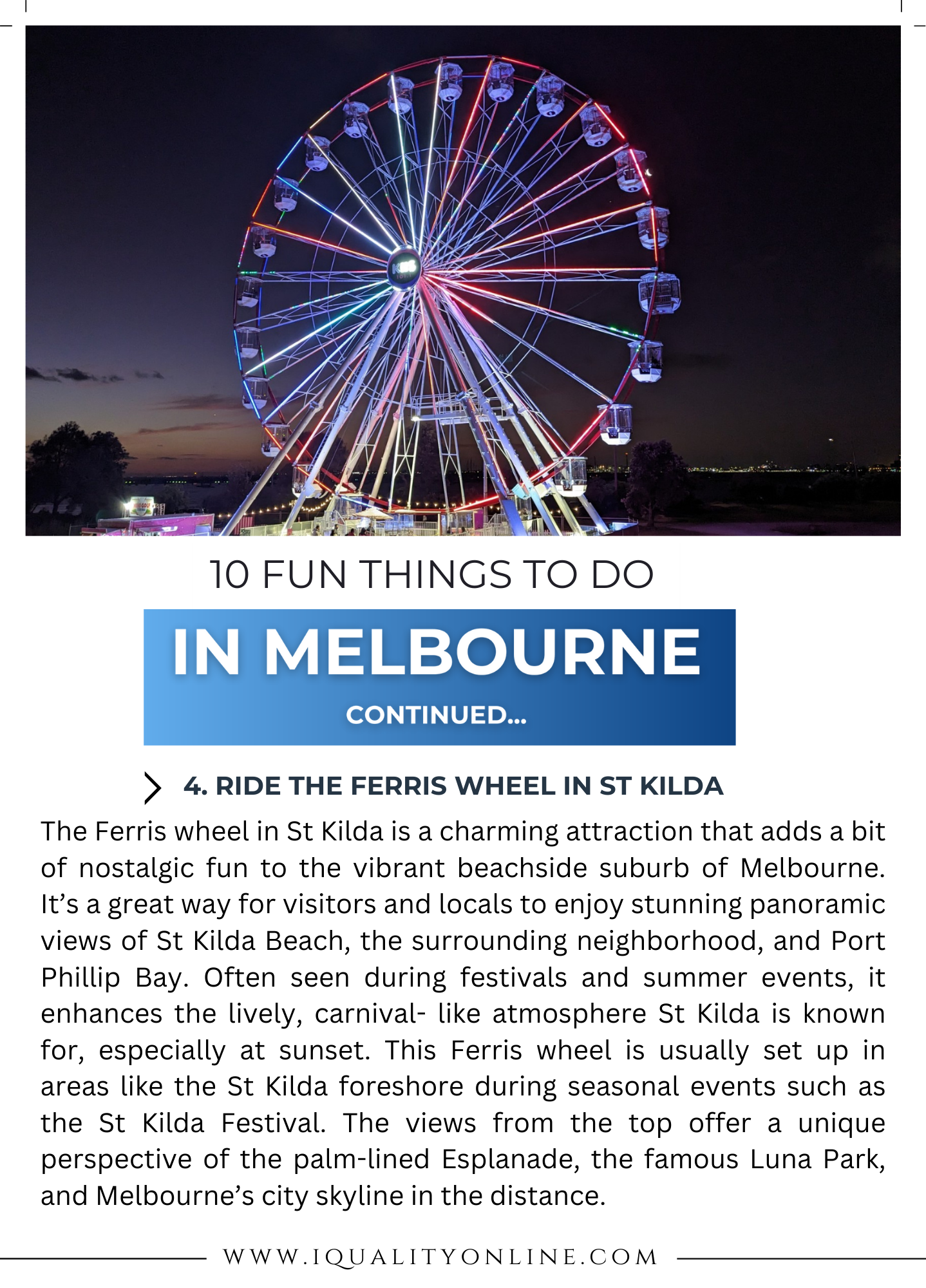 The Ultimate Melbourne Travel Guide – Discover the City Like a Local