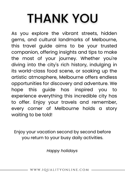 The Ultimate Melbourne Travel Guide – Discover the City Like a Local