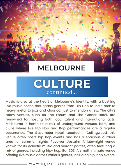 Cover of “The Ultimate Melbourne Travel Guide” featuring iconic Melbourne landmarks, vibrant street art, bustling laneways, and scenic city views, representing top attractions, dining, and local culture.