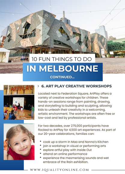 Cover of “The Ultimate Melbourne Travel Guide” featuring iconic Melbourne landmarks, vibrant street art, bustling laneways, and scenic city views, representing top attractions, dining, and local culture.